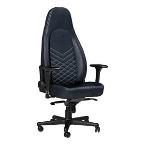 noblechairs ICON TX Desk Chair Gaming Chair Executive Chair Ergonomic 150 kg Swivel Chair with Wheels Game Chairs Textile Fabric Includes Cushion Anthracite