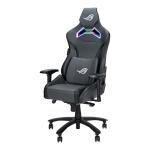 ASUS ROG Chariot X Gaming Chair (Aura RGB Lighting, 4D Armrests, Memory Foam, Premium PU Leather, One-Touch Controller), Grey