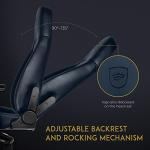 noblechairs ICON TX Desk Chair Gaming Chair Executive Chair Ergonomic 150 kg Swivel Chair with Wheels Game Chairs Textile Fabric Includes Cushion Anthracite