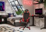ALPHAGAMER - Alpha Gamer Vega Noir/Rouge Gaming Chair - AGVEGA-BK-R