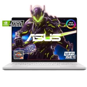 ASUS 2024 MUX ROG Zephyrus G14 14" OLED 120HZ 3K(2880 x 1800) Gaming Laptop - AMD RYZEN 9 8945HS - NVIDIA GEFORCE RTX 4060-2TB SSD – Win 11 Home-W/Mouse PAD