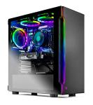 SkyTech Shadow 3.0 Gaming Computer PC Desktop - Ryzen 5 3600 6-Core 3.6GHz, RTX 2060 6G, 500GB SSD, 16GB DDR4 3000, RGB Fans, AC WiFi, Windows 10 Home 64-bit, Black