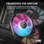 Corsair Vengeance a5100 Gaming PC – Liquid Cooled AMD Ryzen 7 7800X3D CPU – NVIDIA GeForce RTX 5080 GPU – 32GB Dominator Titanium RGB DDR5 Memory – 2TB M.2 SSD – Black