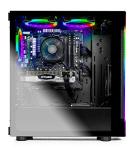 SkyTech Shadow 3.0 Gaming Computer PC Desktop - Ryzen 5 3600 6-Core 3.6GHz, RTX 2060 6G, 500GB SSD, 16GB DDR4 3000, RGB Fans, AC WiFi, Windows 10 Home 64-bit, Black