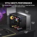 Corsair Vengeance a5100 Gaming PC – Liquid Cooled AMD Ryzen 7 7800X3D CPU – NVIDIA GeForce RTX 5080 GPU – 32GB Dominator Titanium RGB DDR5 Memory – 2TB M.2 SSD – Black