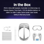 PICO 4 Ultra 256 GB - VR and Mixed Reality Headset: Premier League Player Season Pass