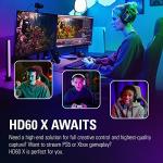 Elgato HD60 X - Stream and Record in 1080p60 HDR10 or 4K30 with Ultra-low Latency on PS5|Pro, PS4|Pro, Xbox Series X/S, Xbox One X|S, Nintendo Switch 2, in OBS and More, Works with PC and Mac
