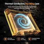 WARRKY 4K Loop Out Video Capture Card for Streaming, Work for PS4/PS5/XBOX/Switch/PC/Laptop/Camera/iPad, HDMI to USB 3.0 1080P 60FPS Record Game Capture Card for Live and Video