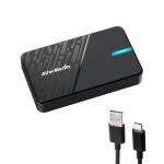 AVerMedia Capture Card for Streaming, 4K60 HDR Passthrough​, 1080p60 Video Recording, Ultra-Low Latency Game Streaming for Switch 2, Xbox, PS5, PC on Twitch, OBS, Win11, Mac - StreamLine MINI+ GC311G2