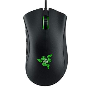 Razer DeathAdder Essential (2021) - Wired Gaming Mouse (Optical Sensor, 6400 DPI, 5 Programmable Buttons, Ergonomic Form Factor) Black