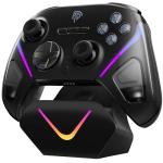 EasySMX Wireless Game Controller, D10 TMR Anti-Drift Joysticks Enhanced PC Controller,Dual-Mode Triggers,1000Hz,RGB,Mechanical,Bluetooth Gamepad for PC/Switch/Switch2/iOS/Android with Charging Dock