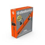 SteelSeries Tusq - In-Ear Mobile Gaming Headset – Dual Microphone With Detachable Boom Mic – Ergonomic Suspension Design Earphones – For Mobile