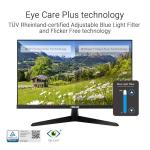 ASUS VY279HGR Eye Care Gaming Monitor – 27 inch FHD (1920x1080), IPS, 120Hz OC, SmoothMotion, 1ms MPRT, Adaptive Sync, Eye Care Plus, Blue Light Filter, Flicker Free, antibacterial, SmoothMotion