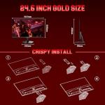 Minifire 24.5 Inch 200Hz Gaming Monitor, Full HD 1080p Fast IPS, 1ms MPRT, Adaptive-Sync, DCI-P3 95%, sRGB 120%, Blue Light Certified, HDMI2.0&DP1.4, VESA 75X75mm (MFG25X1)