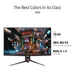 ASUS ROG Swift PG32UQX Mini LED G-SYNC Ultimate Gaming Monitor – 32” 4K, 144 Hz , IPS, 1152-zone Local Dimming, 1400 nits brightness, G-SYNC Ultimate, true 10 bit color, DisplayHDR 1400, quantum dot