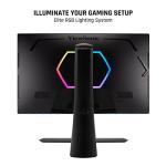 ViewSonic ELITE XG321UG 32-inch 4k 2160p Ultra HD IPS Gaming Monitor, 144Hz, Mini-LED, 3ms (GTG), Nvidia G-Sync Ultimate, Nvidia Reflex, Display HDR 1400, Dual Integrated Speakers, Ergonomics, RGB