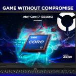 Lenovo Legion 5 Gen 10 Gaming Laptop 15.3" WUXGA IPS | i7-13650HX, GeForce RTX 5060, 24GB RAM, 512GB SSD, Wi-Fi 6, Windows 11 Home | White Backlit, English (UK) Keyboard – Eclipse Black