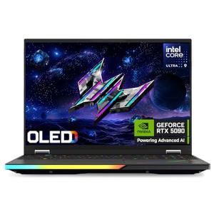 Acer Predator Helios 16 AI PH16-73 Gaming Laptop - Intel Core Ultra 9 275HX, 64GB, 1TB Gen5 SSD, NVIDIA GeForce RTX 5090, 16" OLED 240Hz, Windows 11, Black