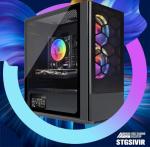 STGsivir Gaming PC, Gaming Computer Desktop Tower, Core i7 8th up to 4.1GHz, 32GB DDR4 RAM, 1TB SSD, WIFI 6, BT 5.0, RGB Fan x3, Windows11 PRO