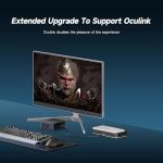 Reatan Gaming mini pc A8 with AMD Ryzen 7 8745HS, 32GB DDR5 1TB Oculink Mini Computers,Radeon 780M Graphics NVMe PCIe4.0 SSD Up to 4.9GHz, USB4.0 HDMI DP USB-C WiFi-6E BT-5.2 Desktop PC