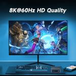 Reatan Gaming mini pc A8 with AMD Ryzen 7 8745HS, 32GB DDR5 1TB Oculink Mini Computers,Radeon 780M Graphics NVMe PCIe4.0 SSD Up to 4.9GHz, USB4.0 HDMI DP USB-C WiFi-6E BT-5.2 Desktop PC