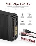 origimagic AMD Ryzen 9 6900HX Mini Gaming PC (Up to 4.9GHz), 32GB DDR5 RAM, 1TB PCIe 4.0 SSD Mini PC, W11 Pro, WiFi 6E & BT5.2, Dual LAN, 4K Triple Display Support