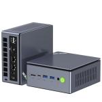 GMKtec Mini PC Gaming, M7 Ultra Ryzen 7 PRO 6850U 32GB DDR5 RAM + 512GB Hard Drive PCle SSD Oculink Dual NIC LAN 2.5G Desktop Computer, Dual USB4, HDMI 2.1, USB-C