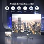 Mini PC Computer-Mini PC Gaming Celeron N5095 8GB RAM 128GB ROM, Win 11 Pro Mini Desktop Computer with 5.5 inch Touchsreen, Support 4K@60Hz Display, WiFi5 BT5.2 Gigabit Ethernet, Full-function Type-C