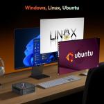 Blackview MP100 Pro Mini Gaming PC W-11 Pro, Intel i9-12900HK, 16GB DDR4 512GB PCIe 4.0 SSD, Triple Display 4K 144Hz, WiFi 6, Bluetooth 5.2, 3-Year Warranty, High Performance Mini Desktop Computer