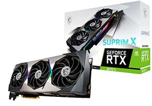 nVidia MSI Gaming GeForce RTX 3070 Ti 8GB GDRR6X 256-Bit HDMI/DP Nvlink Torx Fan 4 RGB Ampere Architecture Graphics Card (RTX 3070 Ti Suprim X 8G)
