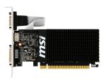 MSI GeForce GT 710 2GD3H LP Graphics Card '2GB DDR3, 954MHz, Low Profile, Low Consumption, VGA, DVI-D, HDMI, HTPC, Silent Passive Fanless Cooling System'