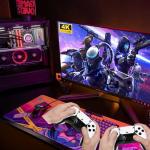 YunLone Nawchedo Retro Game Console 4K HDMI with over 40,000 games, 23 emulators, plug-and-play, dual 2.4 GHz wireless controllers, 128 GB