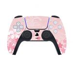 playvital Cherry Blossoms Petals Full Set Skin Decal for ps5 Console Disc Edition,Sticker Vinyl Decal Cover for ps5 Controller & Charging Station & Headset & Media Remote