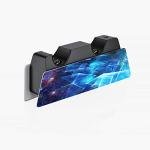 playvital Multidimensional Galaxy Full Set Skin Decal for ps5 Console Digital Edition, Sticker Vinyl Decal Cover for ps5 Controller & Charging Station & Headset & Media Remote