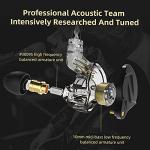 CCA KZ ZSN Pro X Dual Driver In Ear Earphone 1BA 1DD Wired Earphone HiFi Sport Gaming Earbuds Headphones Compatibility for Phone Computer Tablet with Gift Set