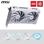 MSI GeForce RTX 5060 8G VENTUS 2X OC WHITE Graphics Card - RTX 5060 GPU, 8GB GDDR7 (28Gbps/128-bit), PCIe 5.0 - DUAL-Fan Thermal Design (2 x TORX FAN 5.0) - HDMI 2.1b, DisplayPort 2.1b