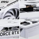 MSI GeForce RTX 5060 8G VENTUS 2X OC WHITE Graphics Card - RTX 5060 GPU, 8GB GDDR7 (28Gbps/128-bit), PCIe 5.0 - DUAL-Fan Thermal Design (2 x TORX FAN 5.0) - HDMI 2.1b, DisplayPort 2.1b