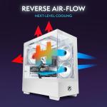 Vibox III-121 Gaming PC • Intel Core i5 11400F 4.4GHz • Nvidia RTX 5060 8GB • 16GB RAM • 1TB SSD • Windows 11 • WiFi