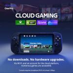 OnePro Cloud Handheld Portable Remote Play Gaming Console, For Xbox Cloud Gaming, NVIDIA GeForce NOW, Playstation, PC, Long-Battery Life, 7" 1080P Touchscreen, Lightweight Retro Game Handheld - 64G