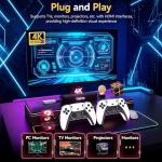 KANYUNCD 2025 Retro Games Console,4K HDMI Game Consoles with 20,000+Classic Video Games,23 Emulators,Plug and Play,Dual 2.4G Wireless Controllers(64G)