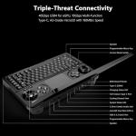 GPD WIN Mini 2025 7" Windows 11 Handheld Gaming PC With Ryzen AI 9 HX 370 Up to 5.1GHz, 120Hz FHD Screen, 35W TDP, 44Wh Battery, Hall Joystick & Gyro, Portable Game Console(32GB RAM, 2TB SSD, black)