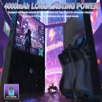 ZYGSEVE Retro Handheld Game Console, 4-Inch IPS Screen, 18000+ Pre-Installed Games, 64GB TF Card, 25 Emulators, 4000mAh Battery