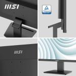 MSI PRO MP2412 23.8 Inch Full HD Office Monitor - 1920 x 1080 VA Panel, 100 Hz, Eye-Friendly Screen, VESA Mountable, Built-in Speakers, Display Kit Support, Tilt Adjustable - HDMI 1.4, DP 1.2a