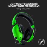 Razer BlackShark V2 X - Multi-Platform Wired Esports Headset (Triforce 50 mm Drivers, Advanced Passive Noise Cancellation, 7.1 Surround Sound, Hyperclear Cardioid Mic) Green