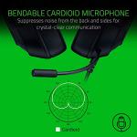 Razer Kraken X Lite - Wired Ultralight PC Gaming Headset - Surround Sound bendable cardioid microphone (230g light, 3.5 jack for PS4, PS5, Switch, Xbox One, Xbox Series X|S) Black