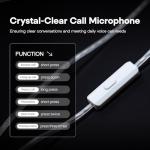 Linsoul KZ ZS10 Pro, 4BA+1DD 5 Driver in Ear Monitor, HiFi Wired Earbuds, Gaming Earbuds, Hybrid IEM Earphones with Stainless Steel Faceplate, Recessed 2 Pin Detachable Cable(With Mic, Dark Black)