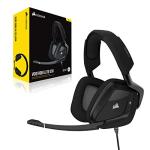 Corsair VOID ELITE RGB USB Gaming Headset (7.1 Surround Sound, Optimised Omnidirection Microphone, Customisable RGB Lighting, Microfibre Mesh Fabric Earpads, Aluminium Construction) - Black