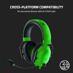 Razer BlackShark V2 X - Multi-Platform Wired Esports Headset (Triforce 50 mm Drivers, Advanced Passive Noise Cancellation, 7.1 Surround Sound, Hyperclear Cardioid Mic) Green