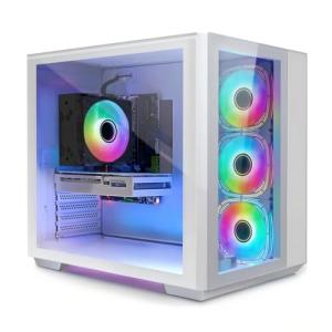 STGsivir Gaming PC, Gaming Computer Desktop Tower, Intel Core i7-6700 up to 4.0GHz, Nvidia GeForce RTX 3050 6GB GDDR6, 32GB DDR4 RAM, 1TB SSD, WIFI 6, BT 5.0, RGB Fan x3, Windows11 Pro