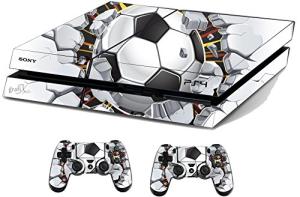 Football Brick Sticker/Skin PS4 Compatible With Playstation 4 Console & Remote controller stickers, ps4sk16